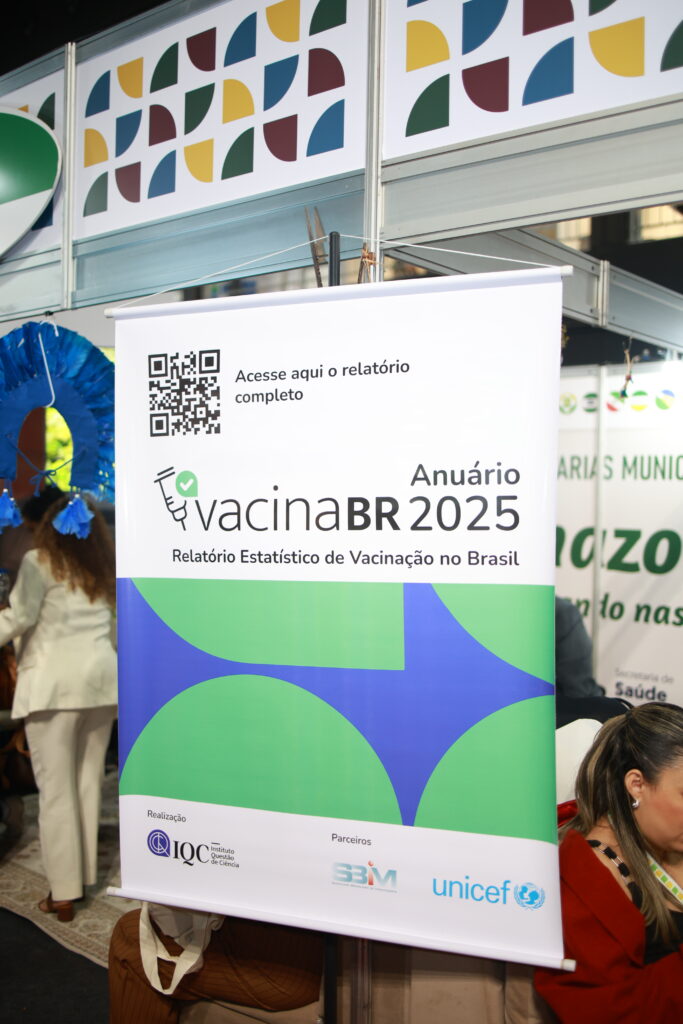banner do lançamento do anuário Vacina BR 2025